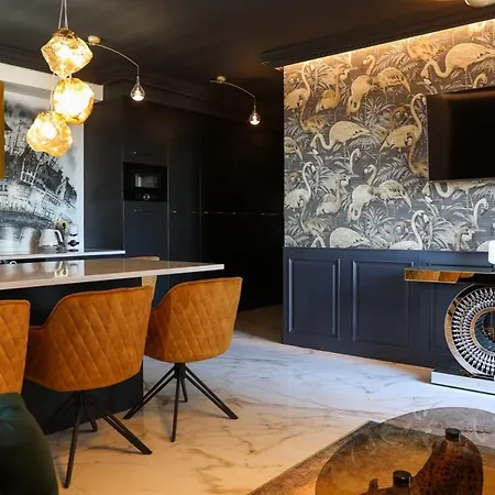 Golden Flamingo Apartment Gdaňsk Exteriér fotografie